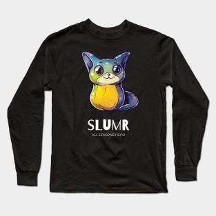 Funny outfit for slimy, pear, cat, bat, gift "SLUMR" Long Sleeve T-Shirt